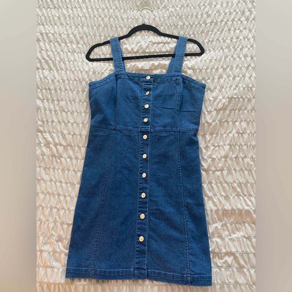 Denim dress